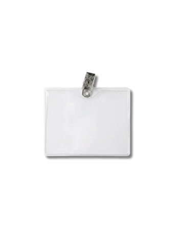Badge Holder with Single Clip