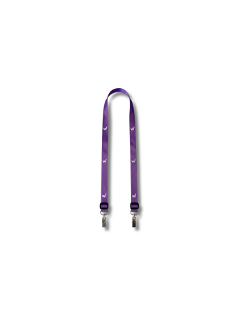 Purple Lanyard